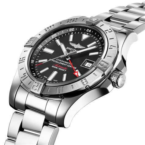 breitling avenger ii gmt men's watch|Breitling Avenger ii gmt price.